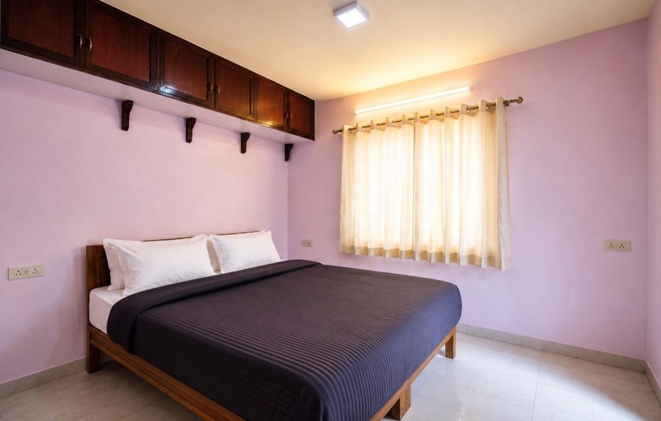 Single Bed Room – Grace Residency 4BHK Villa